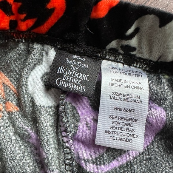 Disney The Nightmare Before Christmas Fleece Pajama Pants - Picture 4 of 5